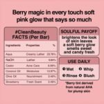 Strawberry Glow Soap for Natural Tinted Cheeks - Image 6