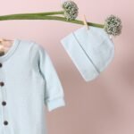 Poshaak Baby Overall Romper Set - Moonlight Jade - Image 4