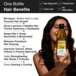 Bhringraj & Rosemary Oil For Stress Hair Fall - Image 4
