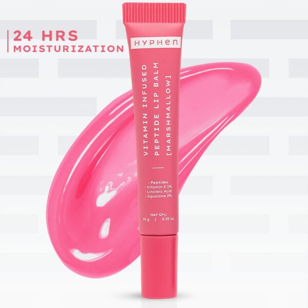 VIP MARSHMALLOW LIP BALM WITH 1% VIT E, 2% SQUALANE & PEPTIDES - 10G