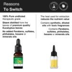 Soulflower Eucalyptus Essential Oil | Pure Nilgiri Oil for Aromatherapy - Image 4