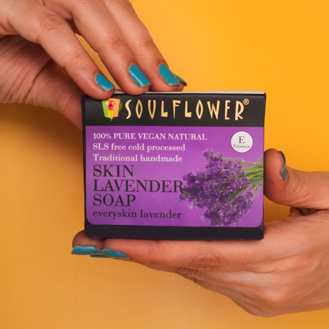 Gentle-Calming-Moisturizing-Lavender-Soap.jpg Gentle Calming Moisturizing Lavender Soap BYOB - Image 1