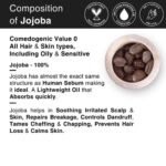 Soulflower Jojoba Oil | Cold Pressed Moisturizing Oil for Skin & Hair - Image 5