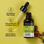 Soulflower Jojoba Oil | Cold Pressed Moisturizing Oil for Skin & Hair - Image 2