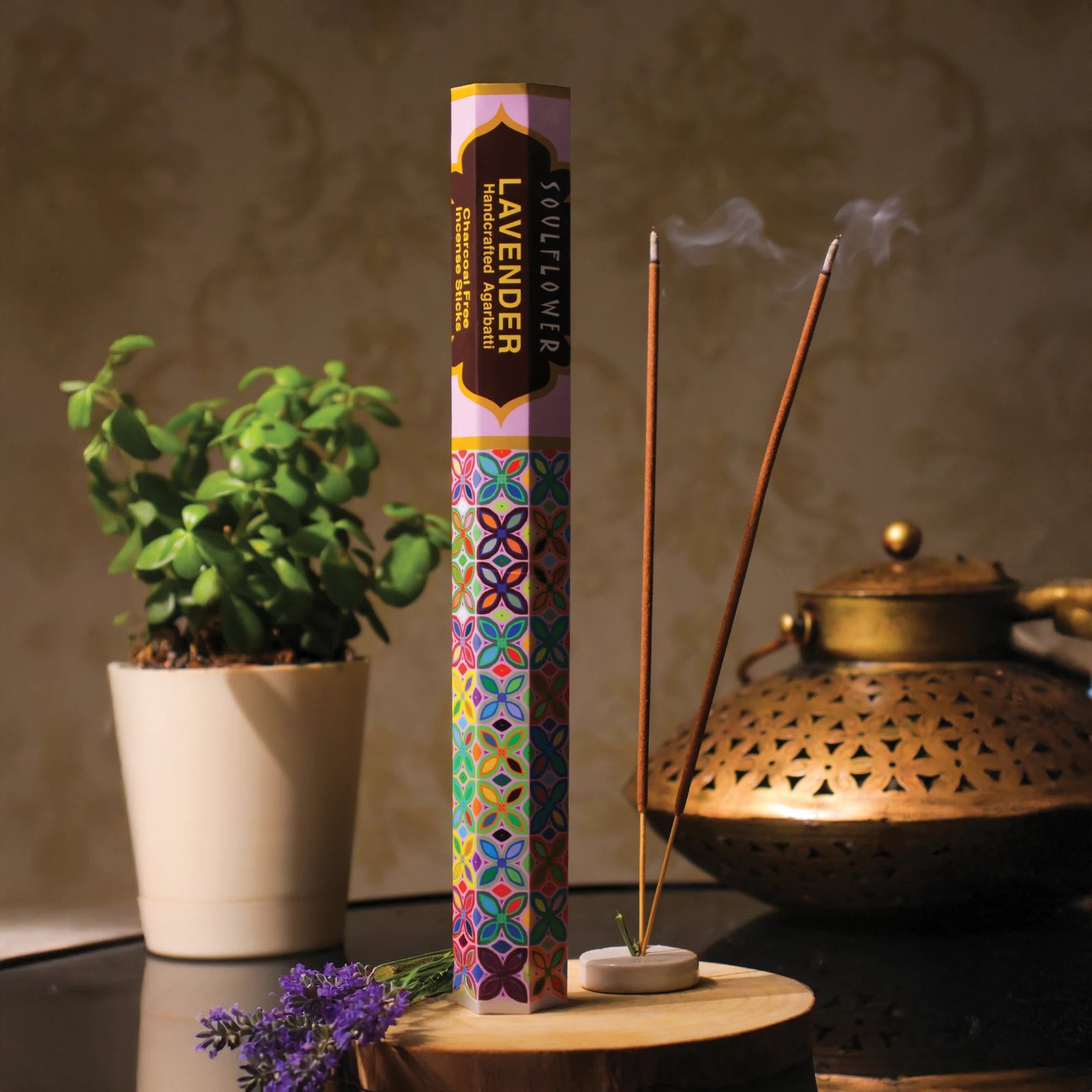 Lavender-agarbatti.jpg Lavender Luxury Agarbatti - Image 1