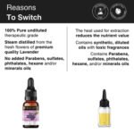 Soulflower Lavender Essential Oil | Pure Lavender Oil for Sleep & Relaxation - Image 3