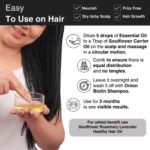 Rosemary & Lavender Essential Oil for Nourishment of Skin & Hair - Image 7