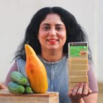 Multani Mitti Soap with Papaya Cucumber - Image 7