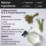 Rosemary Lavender Hair Cleansing Bar BYOB - Image 4