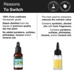 Soulflower Tea Tree Essential Oil | Pure Tea Tree Oil for Skin & Hair - Image 7