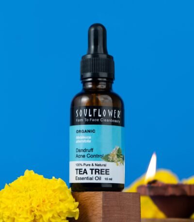 Tea Tree Essential Oil for Acne & Dandruff | Soulflower