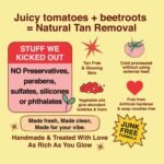 Soulflower Anti Tan Juicy Red Tomato Soap - Image 7