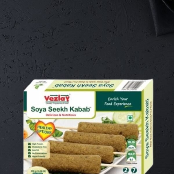 Vezlay Soya Seekh Kabab