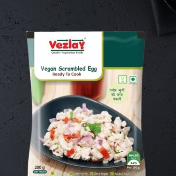 Vezlay Vegan Scrambled Egg Plant-Based Egg Bhurji 200g