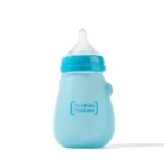 Glass Baby Feeding Bottle 250ml with Temperature Sensor & Color-Changing Silicone Sleeve - Image 4