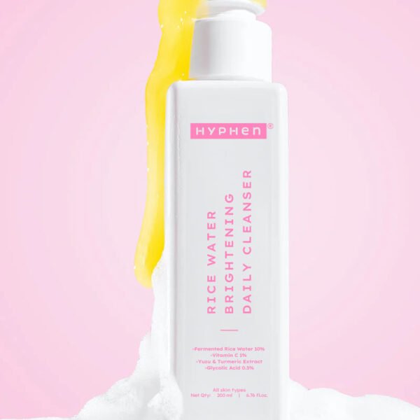 10% FERMENTED RICE WATER CLEANSER - 1% VIT C & 0.5% GLYCOLIC ACID