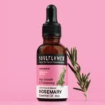 Soulflower Rosemary Essential Oil for Hair Growth – 100% Pure Natural Oil (30ml)