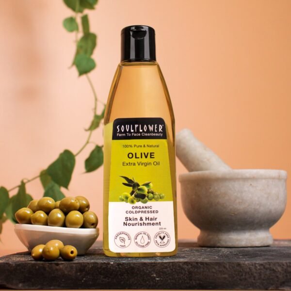 Cold Pressed Olive Oil for Nourished Hair and Skin BYOB