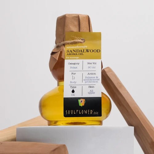 sandalwood-oil.jpg Sandalwood Aroma Massage Oil - Image 1