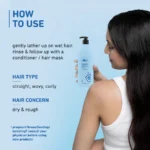 Coconut Milk Shampoo with Peptides for Strength & Shine - Image 4