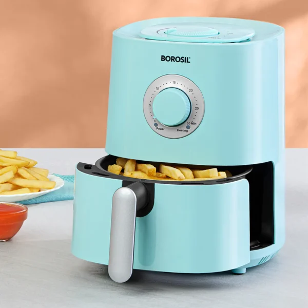 Borosil Smart Electric Air Fryer 1.2L – Healthy Oil-Free Cooking