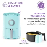 Borosil Smart Electric Air Fryer 1.2L – Healthy Oil-Free Cooking - Image 7