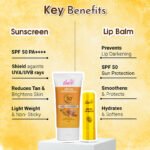 Iba Ubtan Lip Balm + Ubtan Sunscreen Combo - Image 3