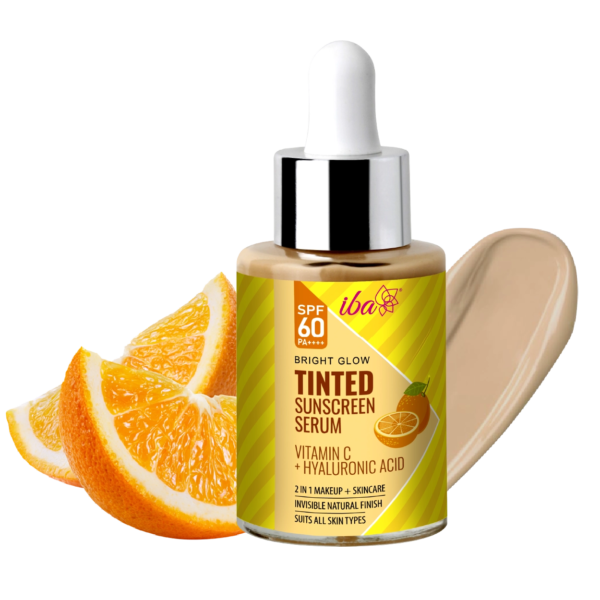 Iba Bright Glow Tinted Sunscreen Serum SPF 60 PA++++, 30 ml