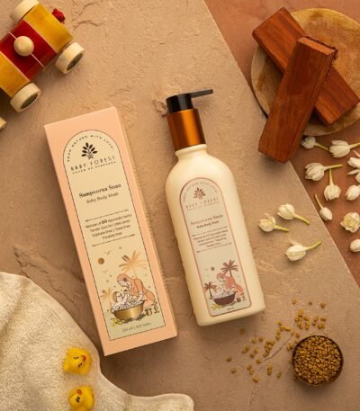 Vegan Baby Sunscreen Lotion – SPF 30 Ayurvedic Sun Protection (Surya Kawach)