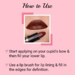 Iba Pure Lips Moisture Rich Lipstick-A35 Dark Chocolate, 4 g - Image 7