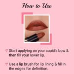 Iba Pure Lips Moisture Rich Lipstick-A36 Caramel Cream, 4 g - Image 7