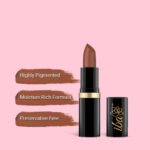 Iba Pure Lips Moisture Rich Lipstick-A38 Brown Sugar, 4 g - Image 4