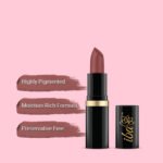 Iba Pure Lips Moisture Rich Lipstick- A42 Iced Mocha, 4 g - Image 5