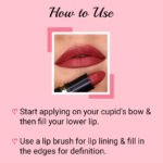 Iba Pure Lips Moisture Rich Lipstick- A46 Spicy Nude, 4 g - Image 8