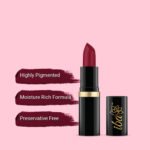 Iba Pure Lips Moisture Rich Lipstick-A68 Mystery Red - Image 5