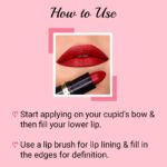 Iba Pure Lips Moisture Rich Lipstick-A68 Mystery Red - Image 8