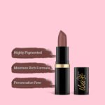 Iba Pure Lips Moisture Rich Lipstick-A95 Mauve Touch, 4 g - Image 3