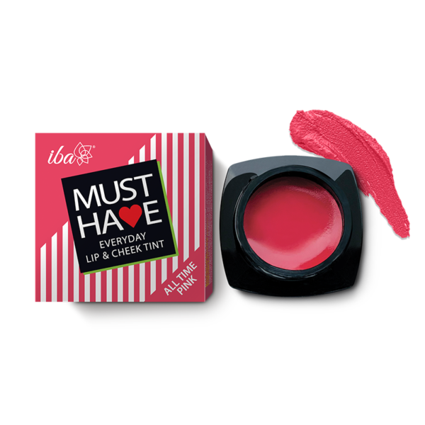 Iba Must Have Everyday Lip & Cheek Tint - All Time Pink,8 g