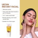 Iba Ubtan Instant Facial 3-in-1 Wash-Scrub-Mask, 100g - Image 3
