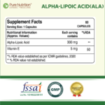 Alpha Lipoic Acid Capsules 305 mg | Supports Antioxidant - Image 5