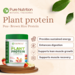 Vegan Protein Banana Strawberry – Plant-Based Protein (500g) - Image 6