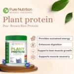 Vegan Protein Blueberry Blast – Plant-Based Protein (500g) - Image 5