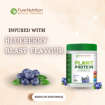 Vegan Protein Blueberry Blast – Plant-Based Protein (500g) - Image 2