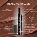 Iba Matte Forever Non Transfer Lipstick, 2 g - Image 8