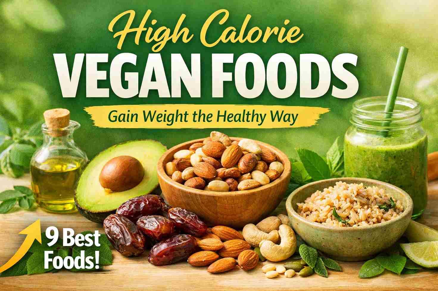 high calorie foods vegan