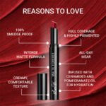 Iba Matte Forever Non Transfer Lipstick, 2 g - Image 48