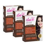 Iba Hair Color-Dark Brown (Pack of 3)