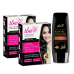 Iba Hair Color – Dark Coal (Pack of 2) + Black Seed Conditioner