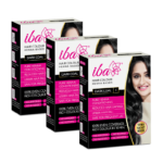 Iba Hair Color-Dark Coal (Pack of 3)