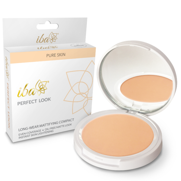 Iba Perfect Look Long Wear Mattifying Compact-Fair Pearl, 9 g